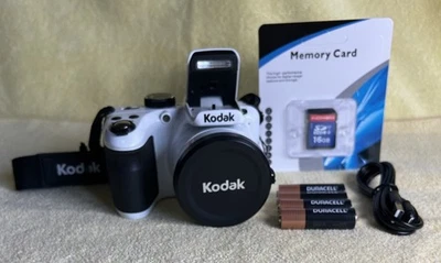 KODAK PIXPRO AZ401 Digital Camera 16MP 40X Zoom HD 720p Video - 16GB SD -Mint - - Image 1 of 4