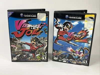Viewtiful Joe + Viewtiful Joe 2 Capcom CIB Complete Tested Nintendo GameCube - Image 1 of 4