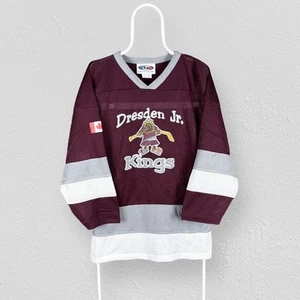 Vintage Eishockey Trikot Dresden Jr Kings Athletic Knit Herren Small - Bild 1 von 5