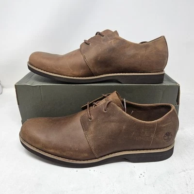 Zapatos Oxford Timberland Stormbuck de cuero marrón para hombre / TB0A1IQH / talla 12 Foto 1 de 4