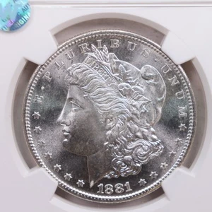 1881-S Morgan Silver Dollar., NGC MS-66., Store SALE #GDR0146. - Picture 1 of 3