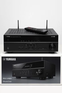 Yamaha RX V485 MusicCast 5.1 AV Receiver WiFi Bluetooth 2.2 HDCP 4K HDMI - OVP  - Bild 1 von 7