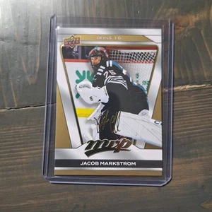 2025-26 Upper Deck MVP Jacob Markstrom #20 Gold Script New Jersey Devils  - Picture 1 of 5