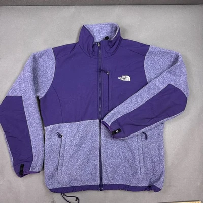 Chaqueta The North Face Denali para mujer grande púrpura polar Polartec snowboard tareas Foto 1 de 4