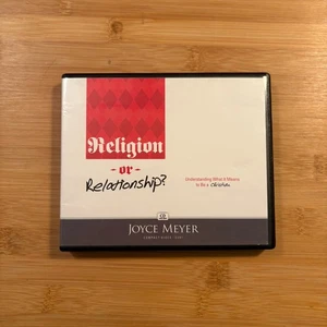 Joyce Meyer Religion Or Relationship 4 Discs Audiobook - Imagen 1 de 6