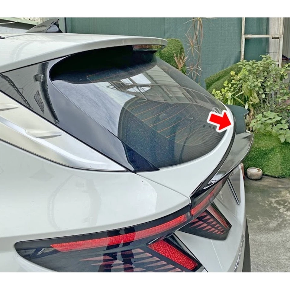 Unpainted Fit For Hyundai Tucson NX4 Rear Middle V Trunk Spoiler Wing 2020+ Foto 1 de 4