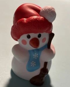 Fisher Price Little People Winter Snowman Figure Broom 2019. - Picture 1 of 4