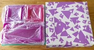 Vintage Tupperware Get Together 7 Piece Set Veg/Chips & Dip Party NEW Colorful - Picture 1 of 5