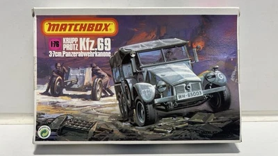 Matchbox Krupp Protz Kfz 69 Model Taped Box 1986 1-76 Germany #40088. Taped - Image 1 of 4