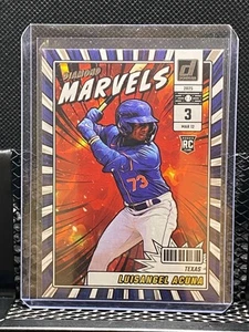Luisangel Acuna 2025 Donruss Diamond Marvels # 14 - Mets - Imagen 1 de 2