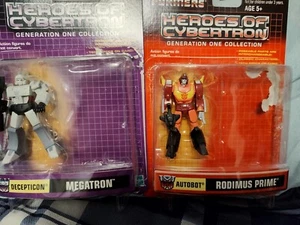 G1 Collection Transformers Autobot Optimus Prime And Megatron Open - Picture 1 of 1
