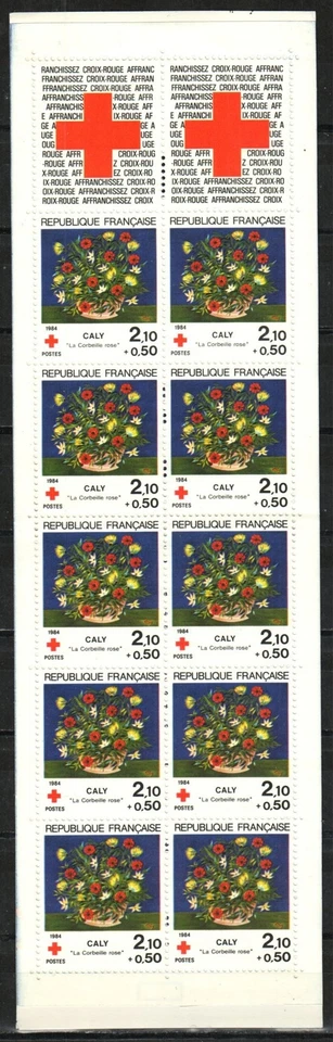 France Stamp B566b  - Painting, the Rose Basket by Caly - Image 1 of 1