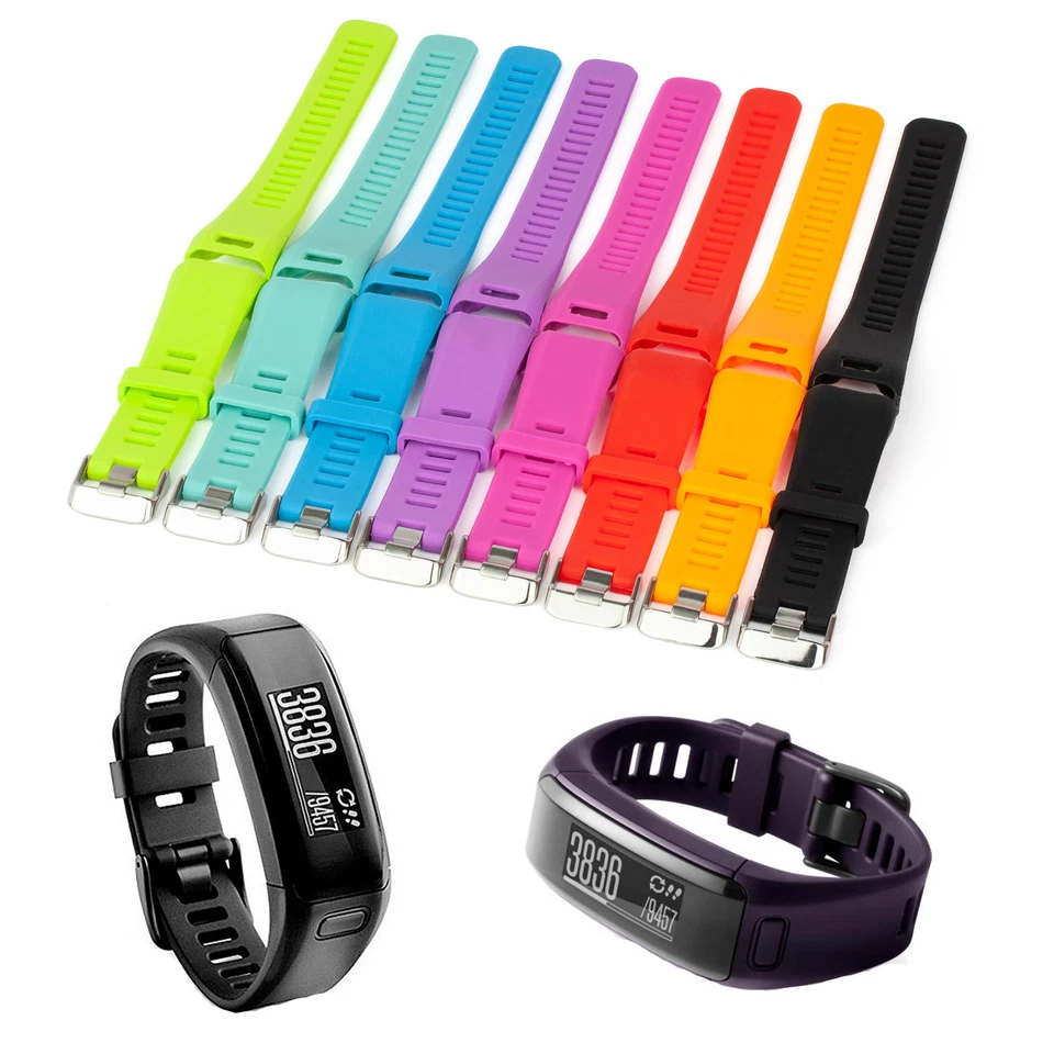 Ersatz Armband für Garmin Vivosmart HR Fitness Tracker Silikon Sport Smartwatch - Bild 1 von 2