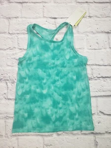 All In Motion Girls Size XS 4/5 Activewear Green Tank Top - Picture 1 of 3