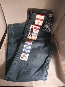 Wrangler Five Star Flex Straight Size 12 Slim Boys Blue Jeans - Picture 1 of 4