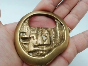 Original décapsuleur sculpture en bronze doré Artiste à identifier ? - Imagen 1 de 7