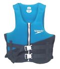Speedo Adult Blue/Black  M/L Over 90 Lb Flotation Aid Type Iii Pfd Vest