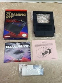 NES CLEANING KIT COMPLETE Authentic Nintendo NES NEW OPEN BOX UNUSED