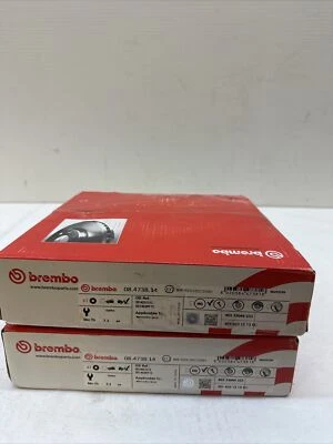 Rotor de freno de disco trasero Brembo para Mercedes-Benz (08.4738.14) 2PK Foto 1 de 3