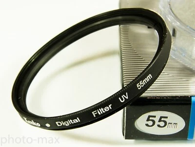Kenko 55mm UV Digital Filter Lens Protection for 55mm filter thread - UK STOCK - Image 1 of 4
