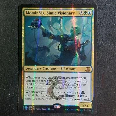 Momir Vig, Simic Visionary - Foil - From The Vault: Lore (Magic/MTG) - Image 1 of 2