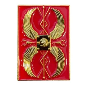 Römischer Legionär Kampfschild Pin Abzeichen Scutum Design Krawattennadel Treue Symbol - Bild 1 von 3