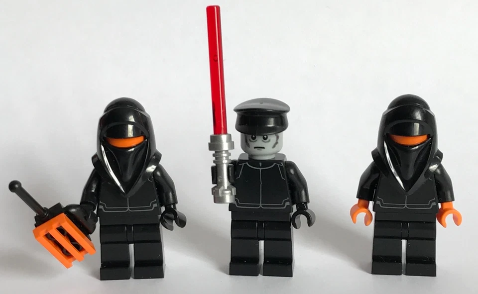 LEGO original PARTS - STAR WARS - DEATH STAR CREW - orange head UNIT 1 - Image 1 of 1