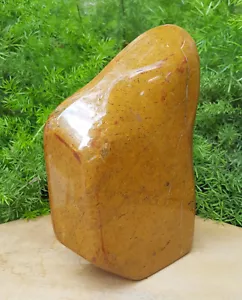Natural Yallow Jasper Tumble / Freeform Polished Self Standing Crystal Healing - Bild 1 von 6