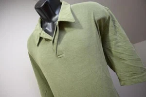 Exofficio Athletic Golf Polo Shirt Rayon Polyester Short Sleeve Green Mens Sz XL - Picture 1 of 7