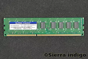 Super Talent W1333EB4GS DDR3-1333 4GB ECC Server Memory RAM - Picture 1 of 1