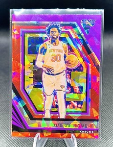 2022-23 FLUX Basketball - Julius Randle #77 🚨Red Cracked Ice Prizm