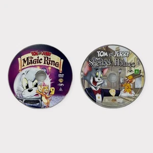 Tom and Jerry: The Magic Ring + Meet Sherlock Holmes DVD Bundle - Region 4, PAL - Picture 1 of 14