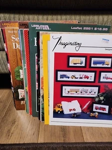Cross Stitch Vintage Pattern books, Leaflets Teachers, Home, Disney, Prayer, Job - Picture 1 of 79