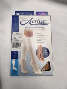 Anti-Embolie Strumpf Oberschenkel hoch 18mmhg Unisex - Bild 1 von 12