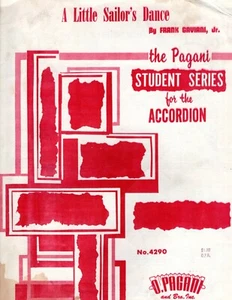 "A LITTLE SAILOR"S DANCE" for Accordion-Frank Gaviani, Jr. - 3-Pgs - Circa 1952 - Picture 1 of 2