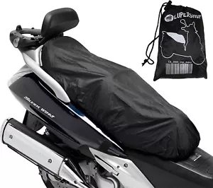 COPRISELLA UNIVERSALE CON BORSA ADATTABILE PER SCOOTER MOTO DIVERSE TAGLIE: MAXI - Foto 1 di 8