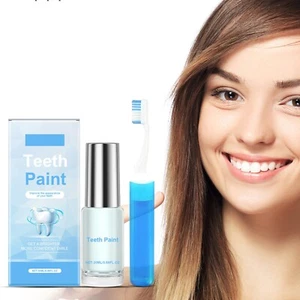 Instant Teeth Whitening Paint Teeth Paint Teeth Whitening Brightening Teeth Gel - Picture 1 of 11
