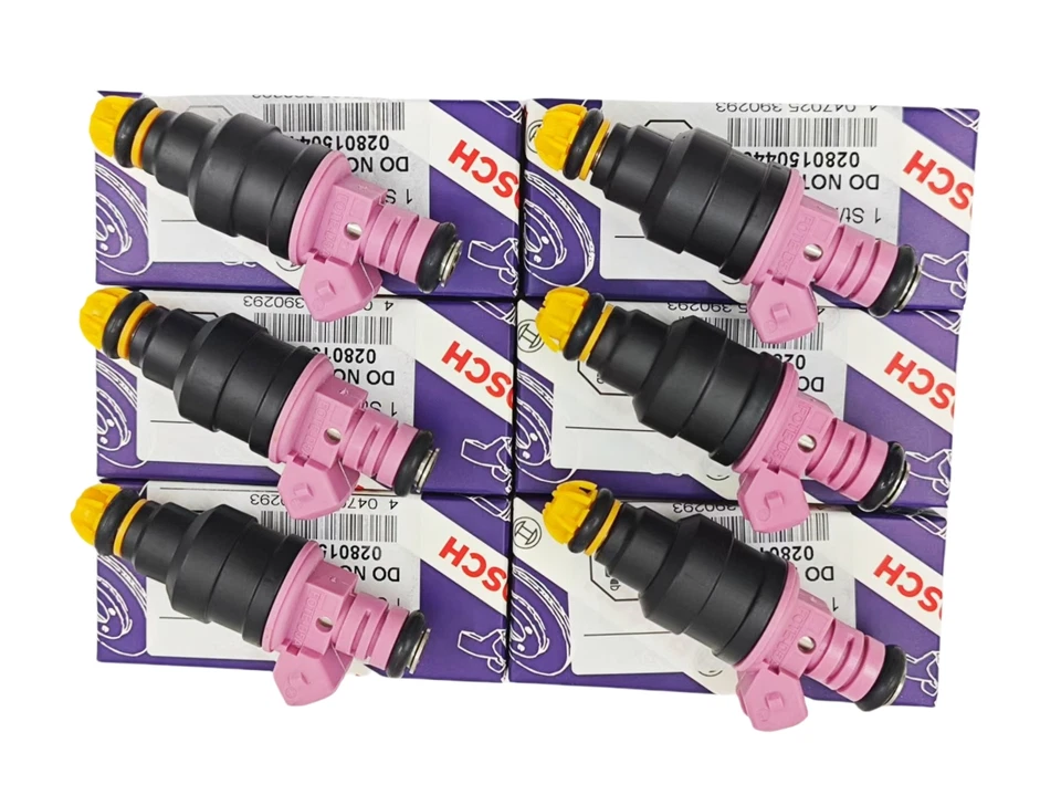 6 PCS FUEL INJECTORS 0280150440 FOR BMW 328i 328is 528i Z3 M3 2.8L 3.2L I6 NEW  - Imagem 1 de 4