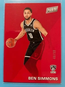 Ben Simmons – 2022 Panini Father’s Day #5 Red parallel /99 (Nets) - Picture 1 of 2
