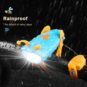 Kinder Roller Fahrrad Licht Hupe USB Glocke Scheinwerfer Biene ACT - Bild 1 von 11