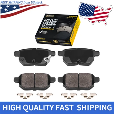 Pastilhas de freio traseiras de cerâmica para Toyota Corolla Matrix Yaris Prius Lexus CT200H - Imagem 1 de 4