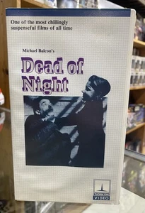 Vintage 1977 Dead Of Night VHS Horror 1989 Release Thorn EMI Video - Imagen 1 de 4