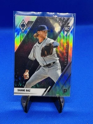Shane Baz 2022 Chronicles Phoenix Silver Prizm Rookie Card #3 Rays - Image 1 of 2