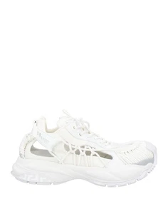 $ 1160 Designer Versace Herren Niedrig Ausgeschnitten Leder Logo Mode Turnschuhe 42,5 - Bild 1 von 4
