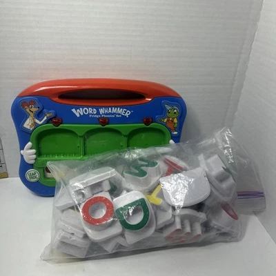 Leap Frog Word Whammer Magnetic Fridge Phonics Set 2004 Working Letters - Image 1 of 4
