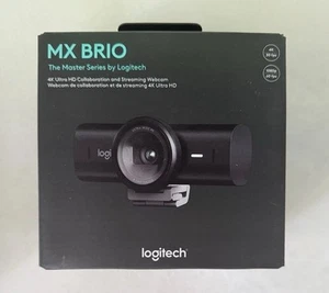 Logitech MX Brio Ultra HD 4K Video Conference Gaming Streaming NEW SEALED - Photo 1/3