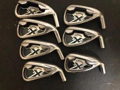 Callaway X-20 Iron Heads 7pcs Set Right-Handed Used Japan - Image 1 of 4