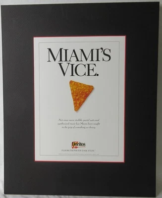 Anuncio impreso Doritos sabores mate la forma en que miras la vida de colección c. 90 Foto 1 de 4