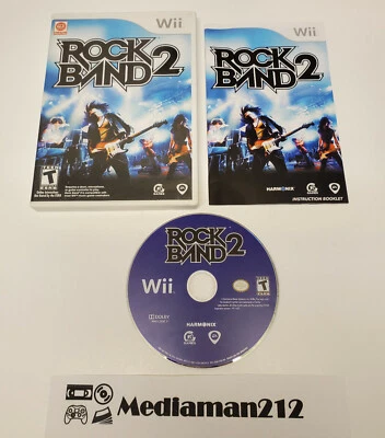 Rock Band 2 - cib - complete - Wii Nintendo Pre-Owned - Image 1 of 3