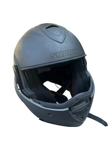 Shark Helmets Evoline Medium Motorcycle Helmet Matte Gray With Microphone - Picture 1 of 7